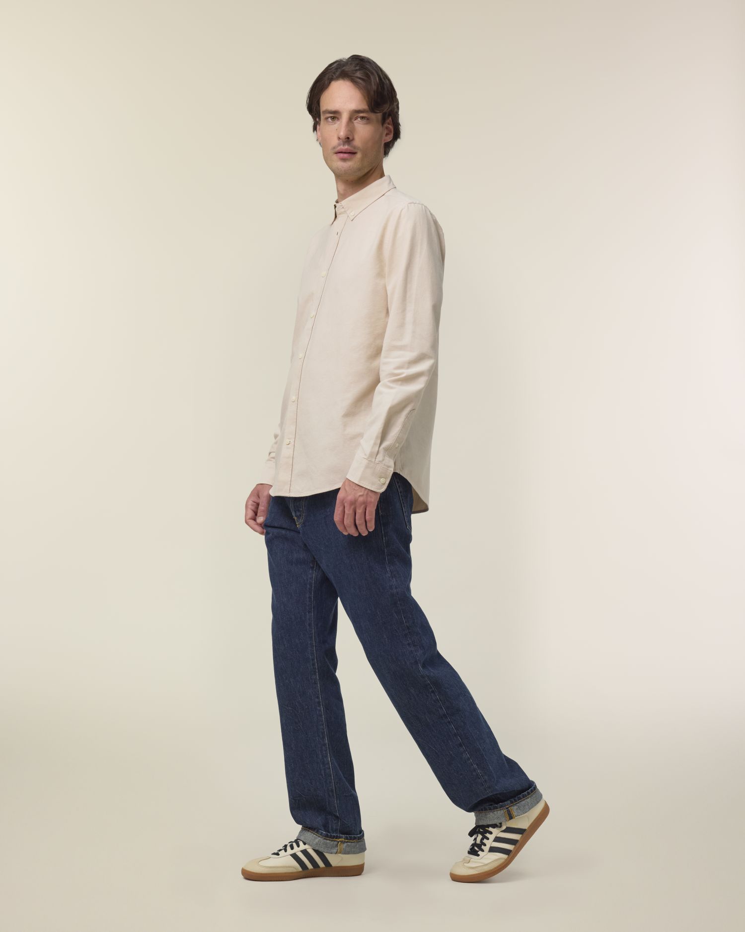 Beige Oxford