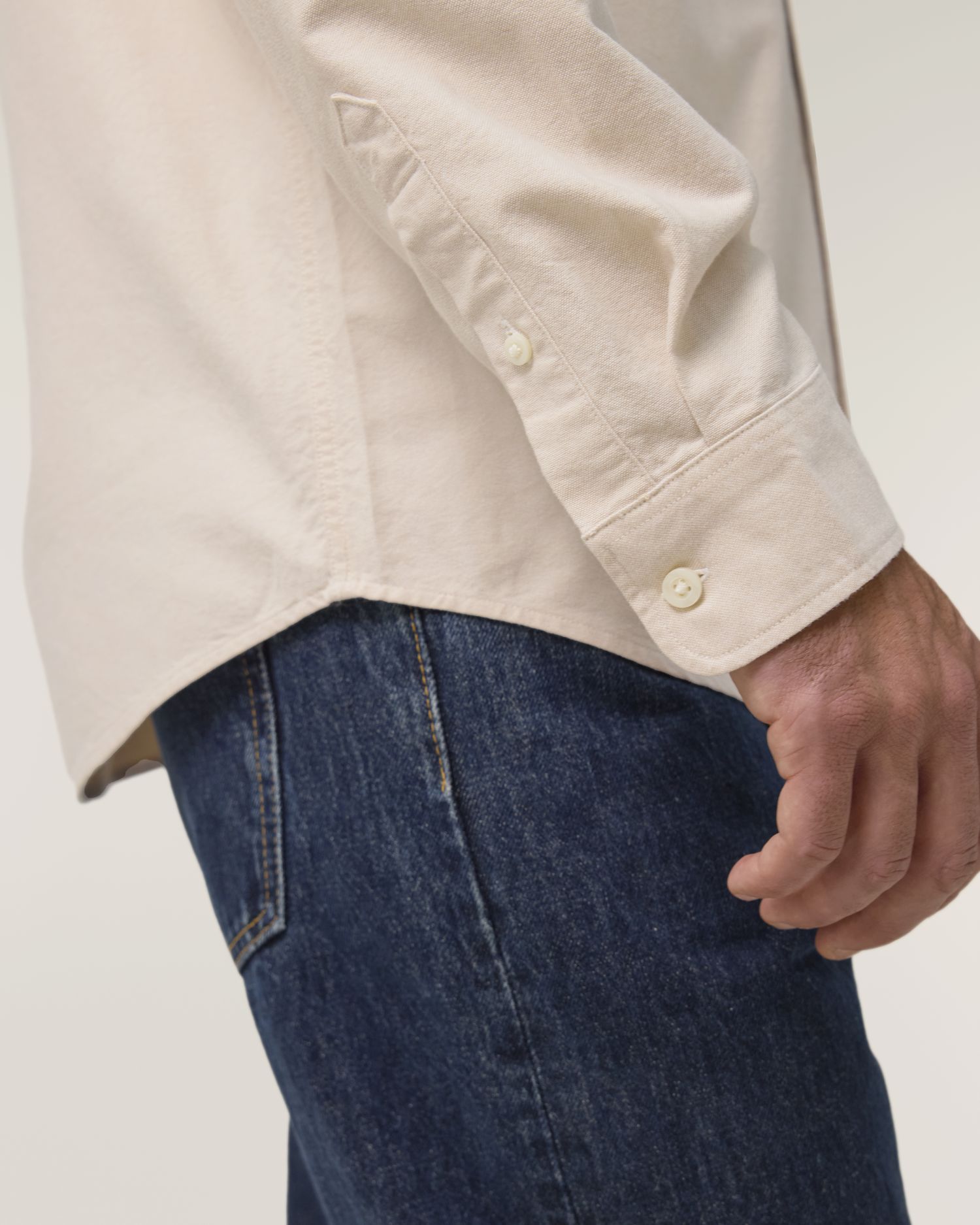 Beige Oxford