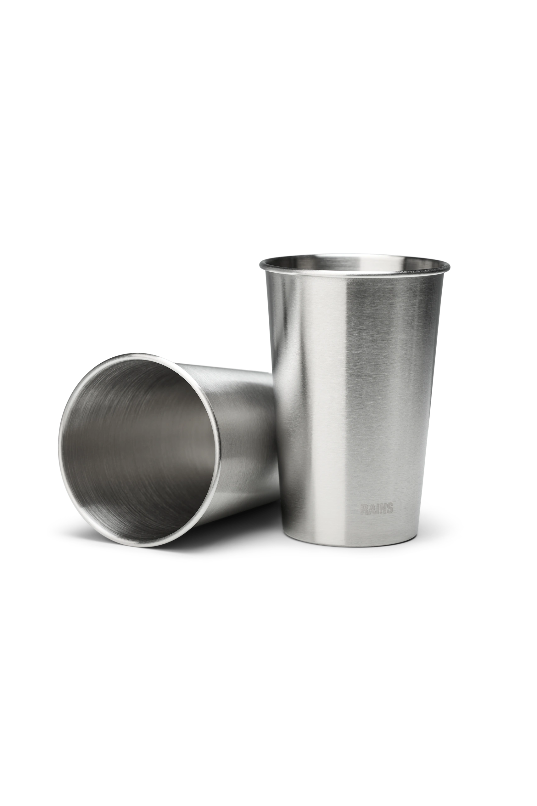 Stainless Steel 2-Pack Cups 500ml