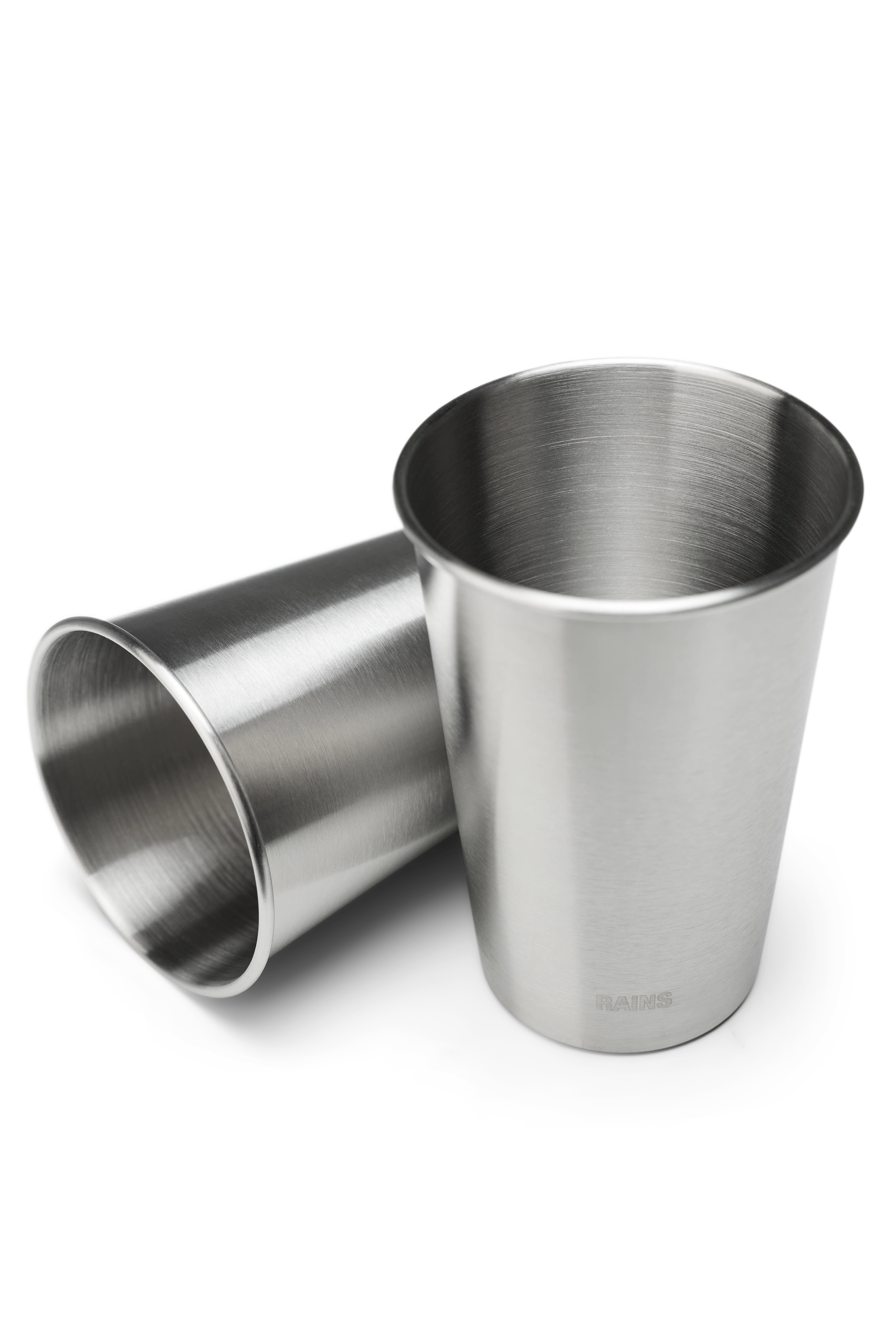 Stainless Steel 2-Pack Cups 500ml