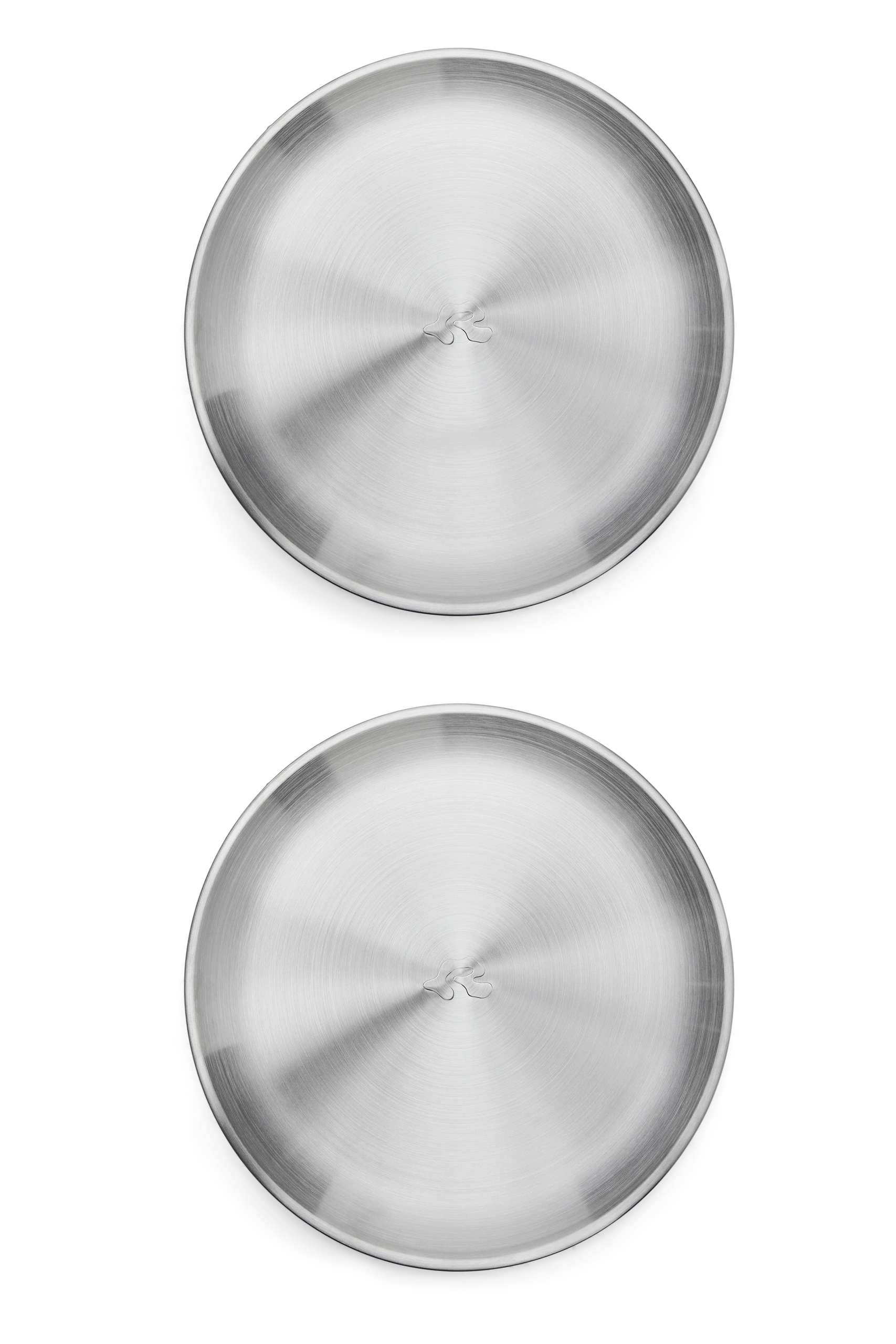 Stainless Steel 2-Pack Plates